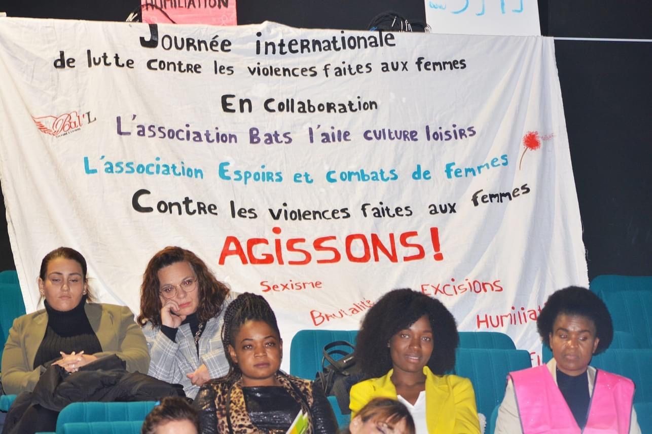 Assocation balll violences faites aux femmes paticipants