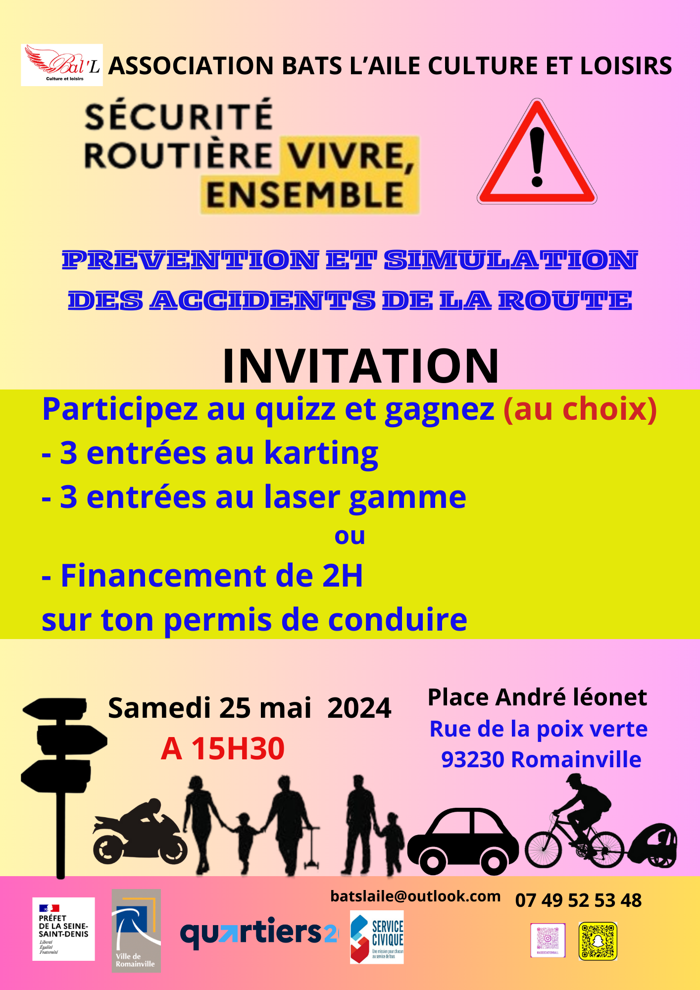 Invitation securite routiere part 2