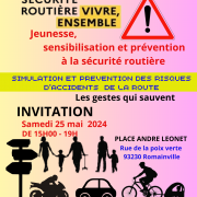 Invitation securite routiere