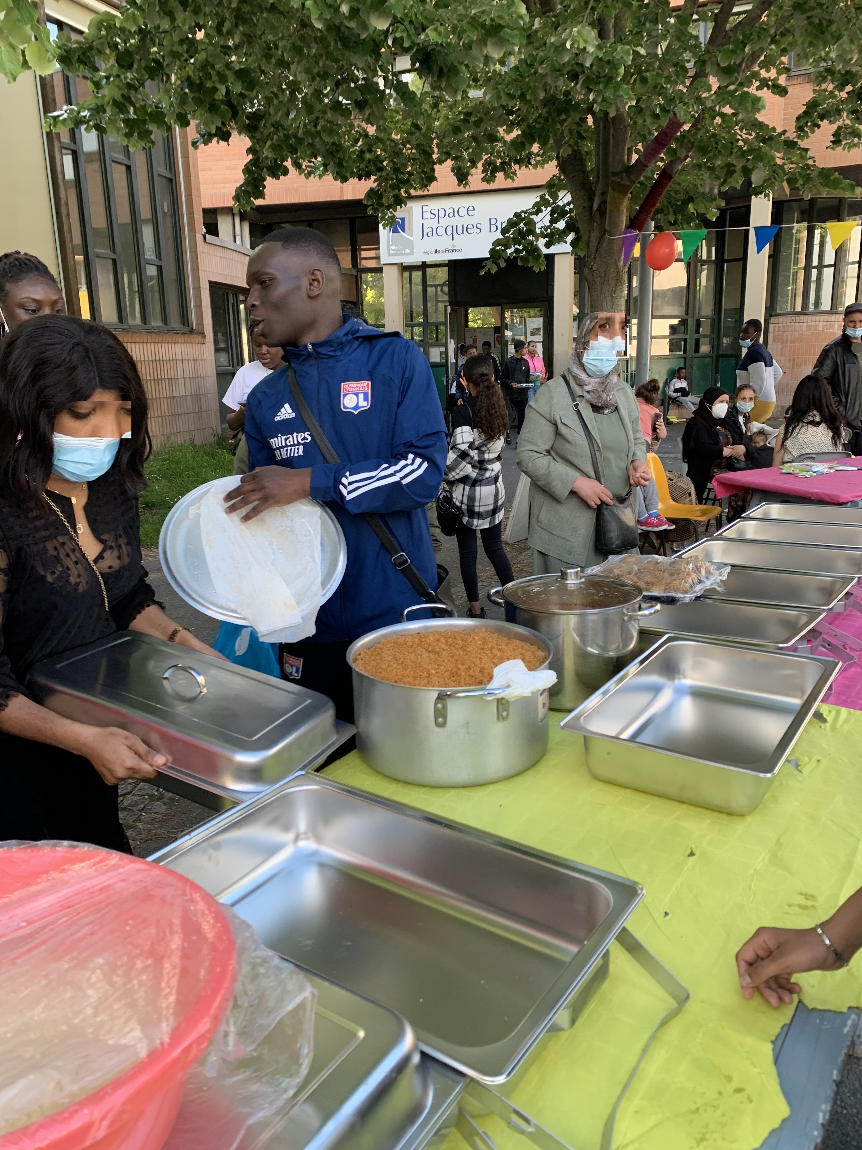 Repas fete des voisins