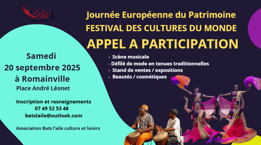 Appel a participation festival des cultures bal l