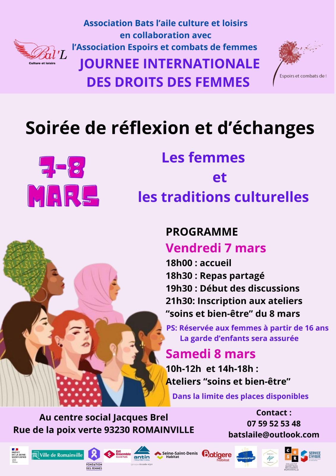 Journee des droits des femmes 2025 association ball 1