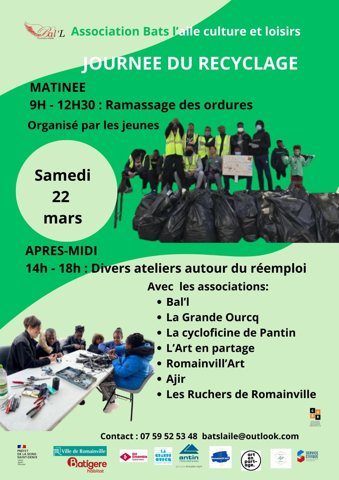 Journee du recyclage 2025 association ball 1