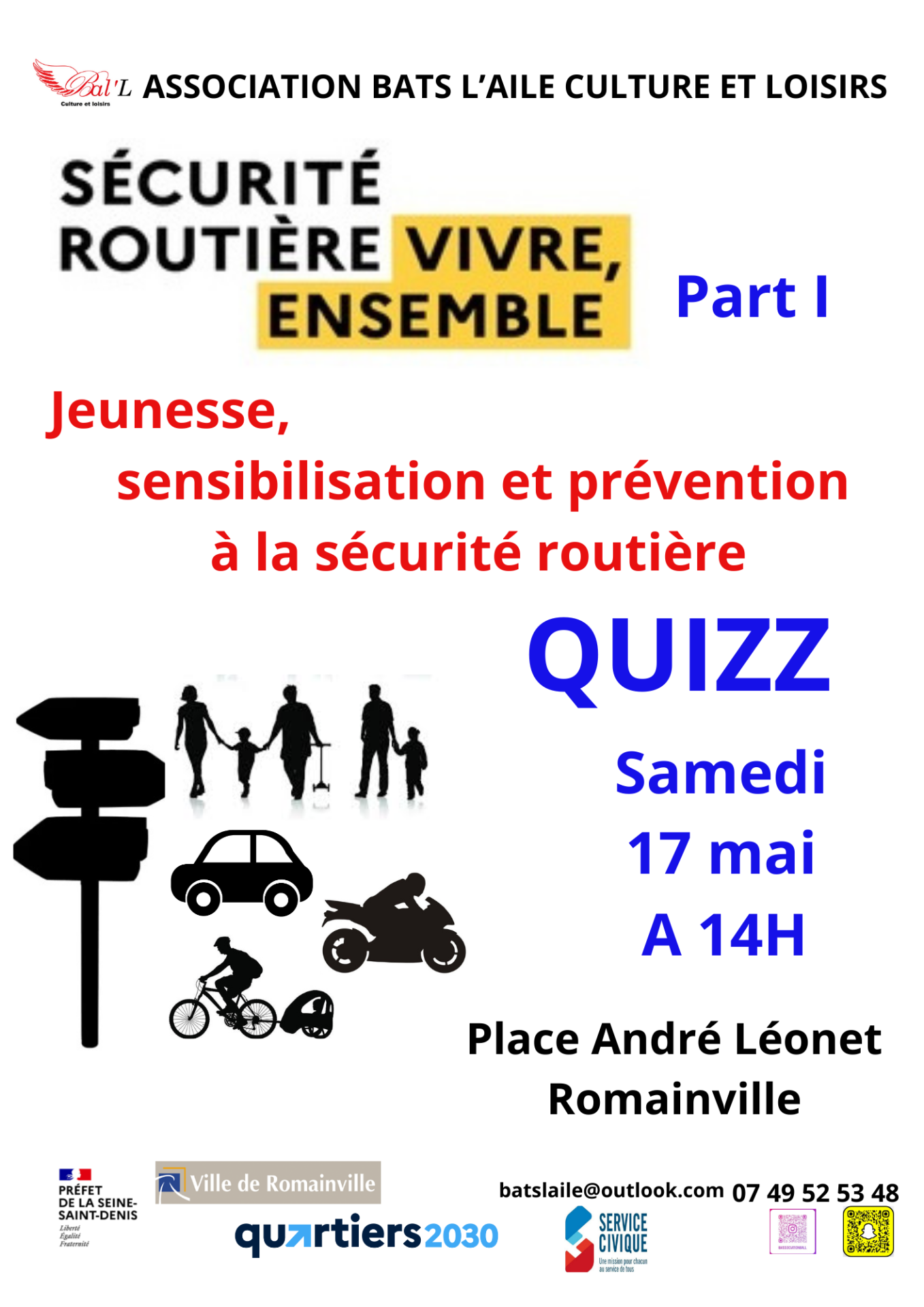 Securite routiere part 1 quizz